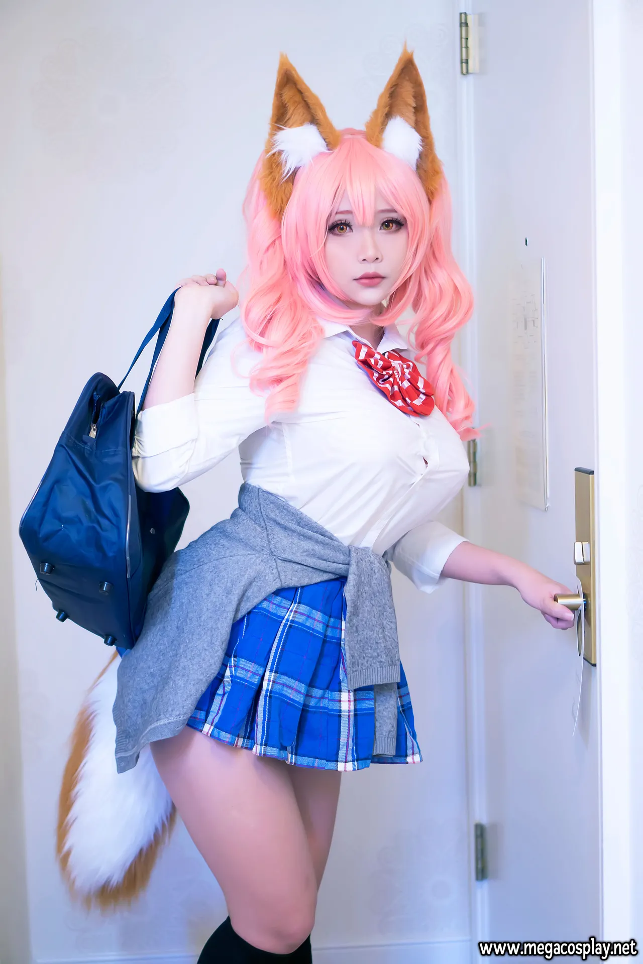 Hana Bunny - Tamamo School Uniform-erohere0.webp